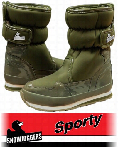 Snowjoggers - Orignal Rubberduck Smowjoggers (sporty Shiny Olive)