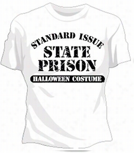 Sttae Prison Hlloween Costume T-shirt