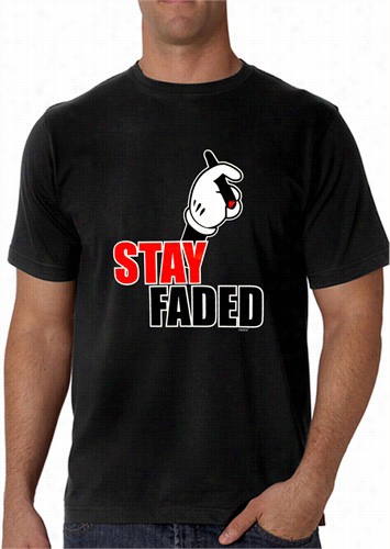 Stay Faded Cartoon Hands Men's T-shirt