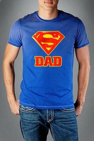 Superman &quot;super Dad&quot; T-shirt