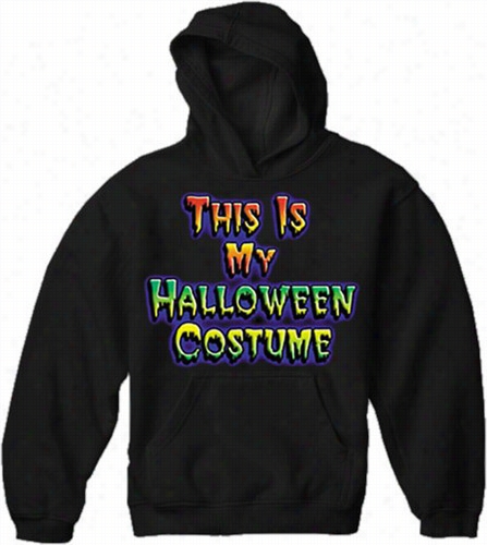 This Is My Hallowen Costum Hoodie