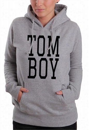 Tom Boy Girls Celebrity Adult Hoodie