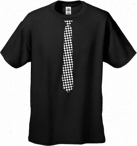 Tuxeeo T-shirts - Checkered Tie Men's T-shirt