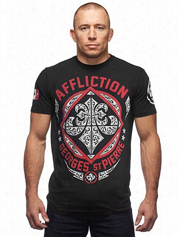 Affliction T-shirt A Ffliction Gsp Autority Crewneck T-shirt