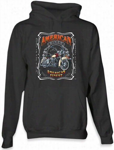 American Biker &quot;forged In Tradition&quot; Hoodie