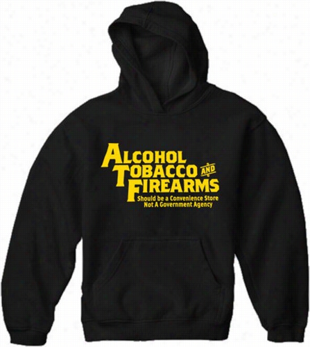 Atf Shouuld Be A Convenience Store Adult Hoodie