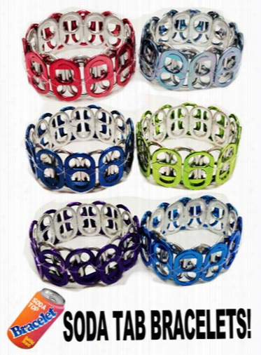 Authentic Soda Tab Bracelets - Brzcelets Made From Soda Tabs