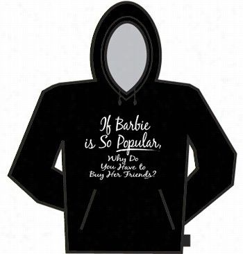 Barbi,e Buy Her Friends Girls Hoodie