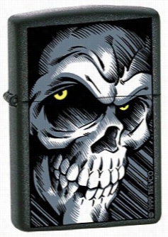 Big Skull Zippo Lighter