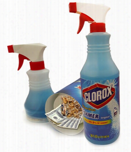 Clorox Bathroom Bleach Foamer Spray Diversion Safe (workin Gspraybottle)