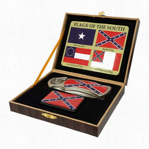 Confedearte Flags Of The South Knife And Lighter Set