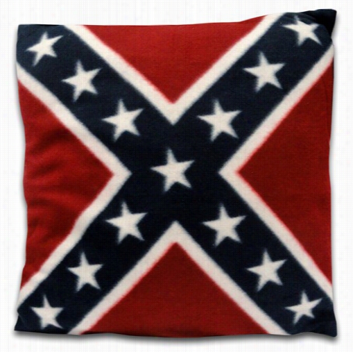 Confederate Rebell Fflag Tthrow Pillow