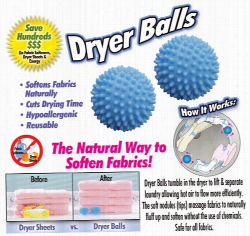 Dryer Fluffer Balls