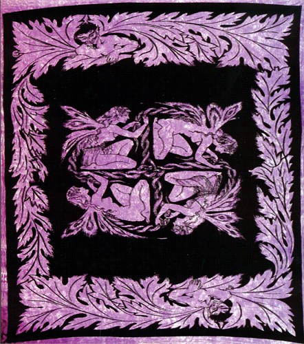 Fairy Brqiid Tapestry (purple)