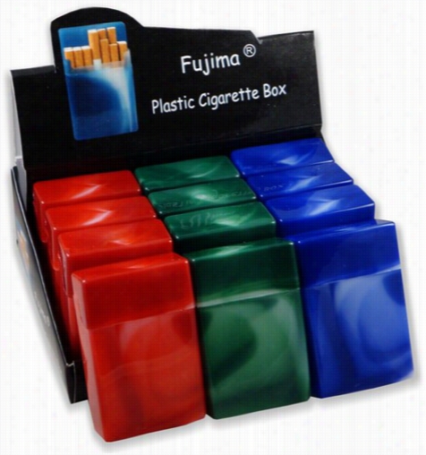 Flip Top Cigarette Case (boox Of 12) (fo R Regular Size Only)