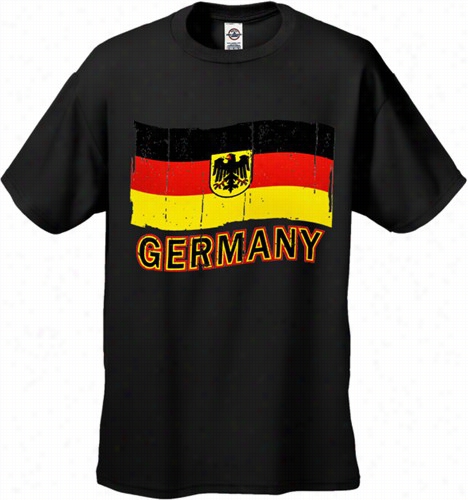 Germany Vintage Flag Men's T-shirt