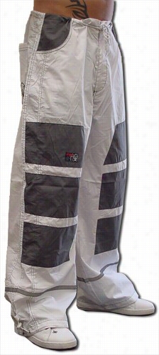 Ghast Hi-tech Contrast Pants (white/grey)