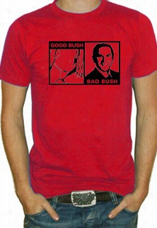 Good Bush Bad Bush Mens T-shirt