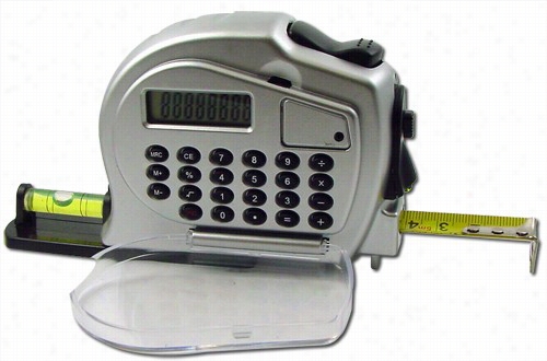 Heay Duty Multifunction Tape  Measure Calculator With Level