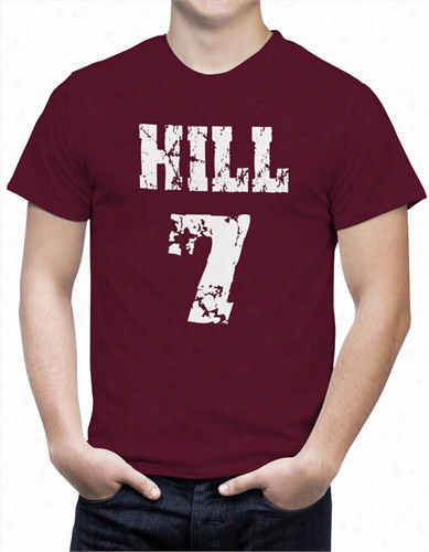 Hll #7 In Texas A&m Colors Men's T-shirt