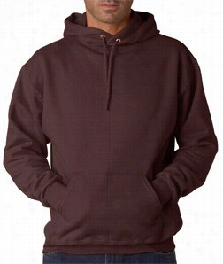 Hooded Sweatshirt :: Unisex Pull Over Hoodie (brown)