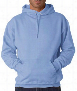 Hooded Sweatshirt :: Unisex Pull Over Hoodie (light Blue)