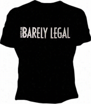 Husstler Barely Legal Shimmer T-shirt