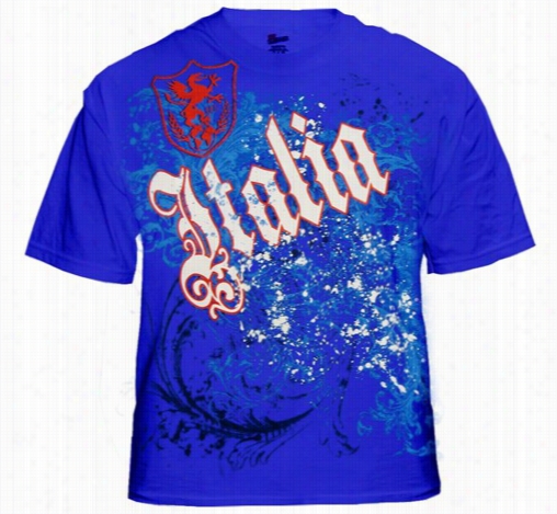 Intefnational T-shirts - Italia Gothic Crest T-shirt