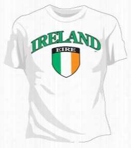 Ireland Eire Girls Tt-shirt