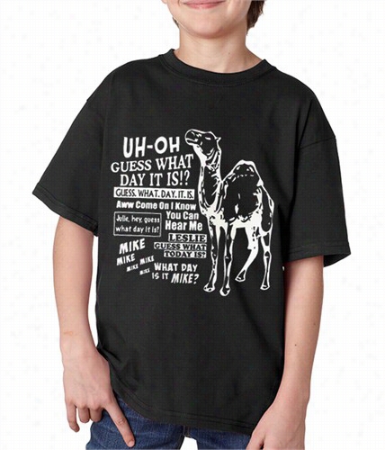 Kids Camel Hump Day T-shirt