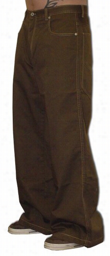 Kikwear Jeams - K Ikwear Unisex 28' Bottom Pants (brown)