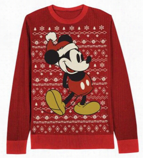 Official Mickey Mou$e All Over Holiday Sweeater