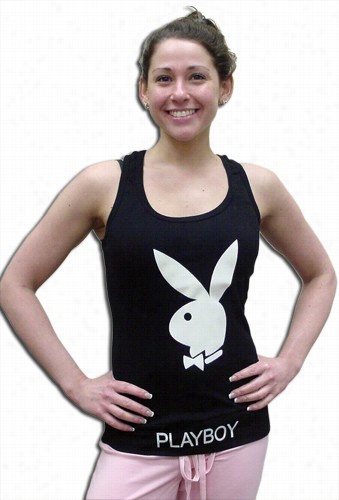 Playboy Bunny Lad Beater (elastic Bottom)