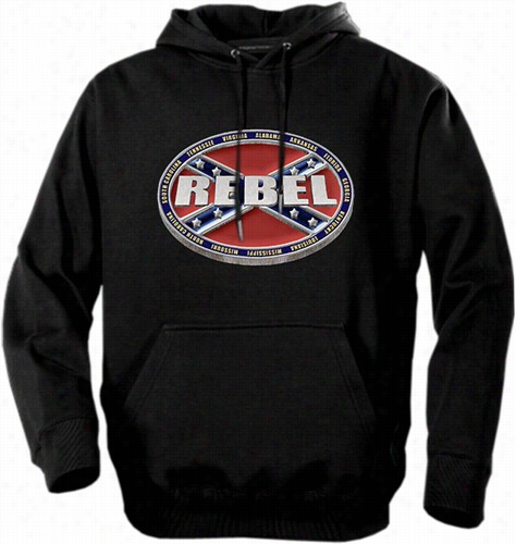 Rebel & Redneck Hoodoes - States Of The Confederacy Hoded Sweatshirt