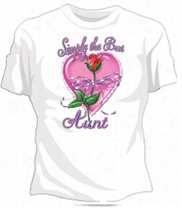 Simply The Best Aunt Girls T-shirt