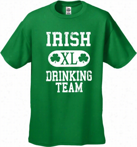 St. Patrick's Day Irish Ddrinking Team Men's T-shirt