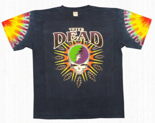 The Grateful Dead Steal Your Lightning Tiedye Mens T-shirt