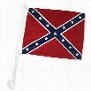 Rebel Confederate Car Window Flag