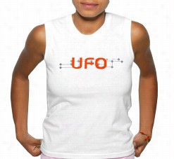 Ufo Girly Sleevless Digital T-shirt