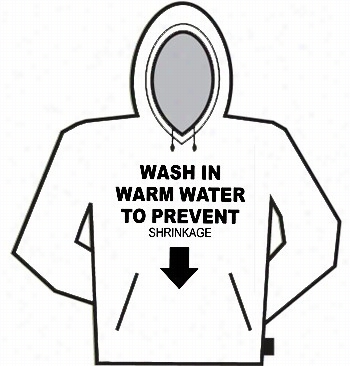 Wash In Warm Water Hoodie