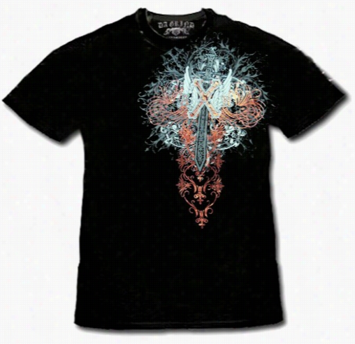 Xaavier Sfx &quot;midnight Flight Couture&quot; Rhinestone T-shirt