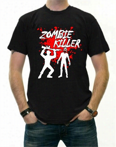 Zombie Tees - Zombie Killer Mens T-shirt