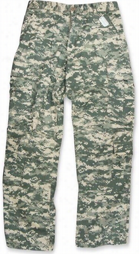 Acu Pratrooper Army Cargo Fatigues (digital Camo)