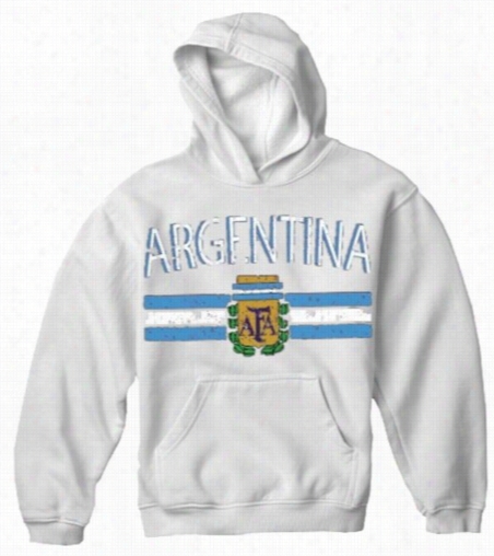 Argentina  Vintage Flag International Hoodie