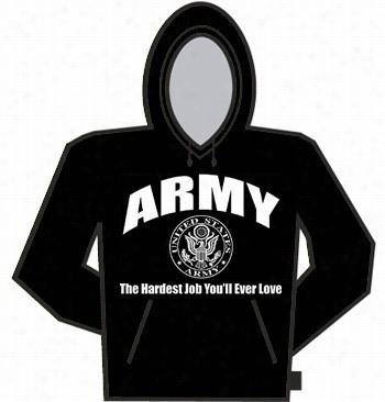 Army The Haredst Job Hoodie