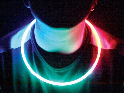 Assorted Color  Glow Stick Necklaces (50 Piece Pack)