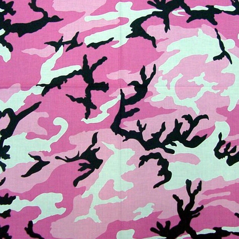 Bandanas - Pink Camoflauge Bandannas