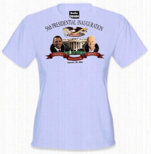 Barack Boama &quot;obama & Biden White House&quot; Girls T-shurt