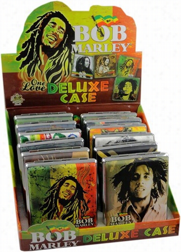 Bob Marley Cigarstte Cae Collection For Regular  Size (12 Piece Display)