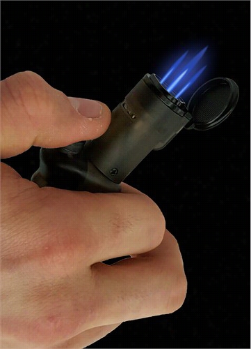 Bong Ttriple Torch Refillable Butane Li Ghter